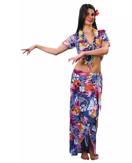 Déguisement touriste hawaïenne femme