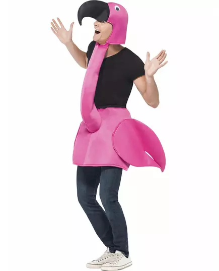 Flamingo kostuum voor volwassenen
