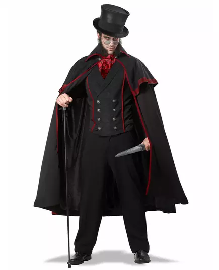 Déguisement Jack l'Eventreur pour homme, Taille: X-Large
