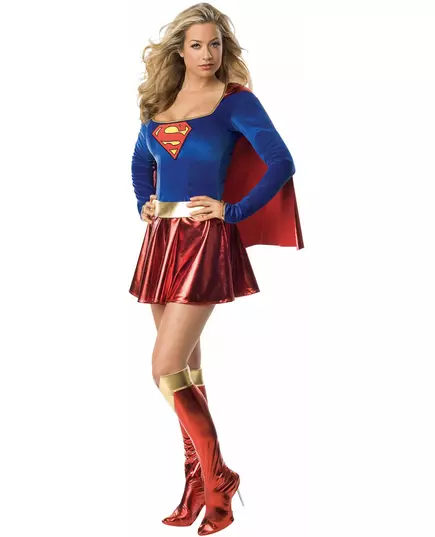 Déguisement sexy Supergirl™ femme, Taille: Small