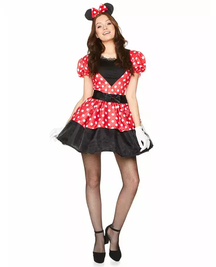 Miss Mouse kostuum voor vrouwen, Maat: X-Small
