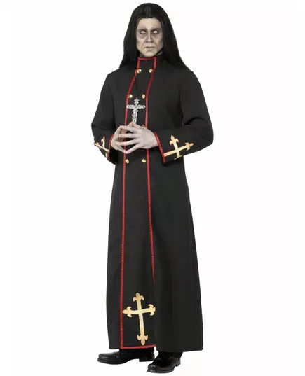 Déguisement moine démoniaque homme Halloween
