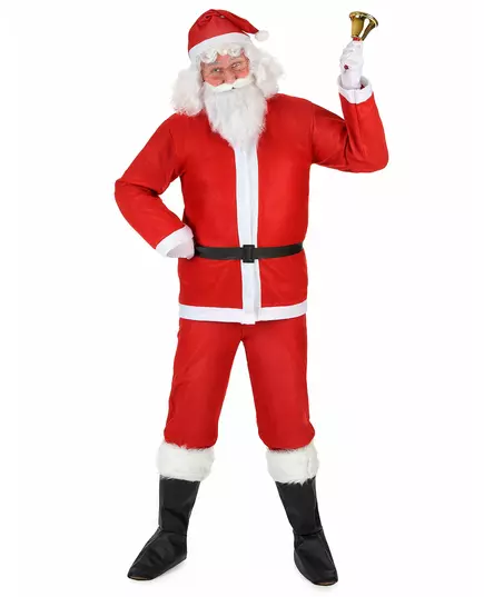 Traditioneel kerstman pak voor volwassenen, Maat: Medium/Large