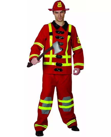 Brandweerman kostuum voor mannen
