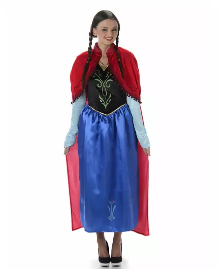 Elsa sprookjes prinses kostuum voor vrouwen, Maat: Small