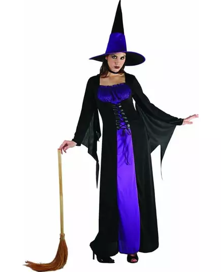 Déguisement sorcière à corsage femme Halloween