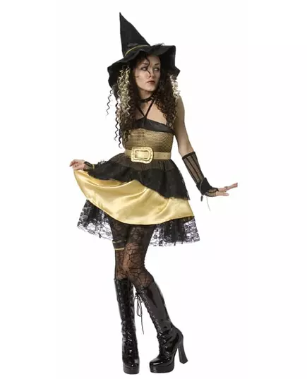 Halloween kostuum van heks voor dames