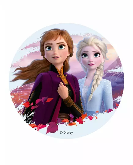 Disque en azyme La Reine des Neiges 2™ 20 cm