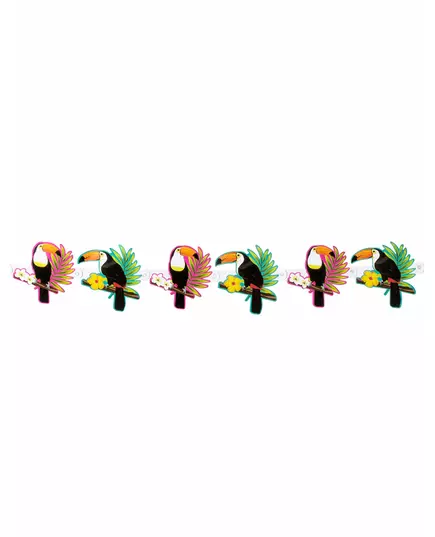 Guirlande en carton toucan 160 cm