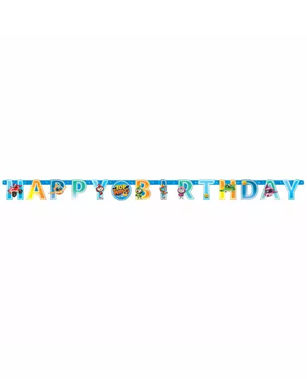 Happy Birthday Top Wing™ papieren brievenslinger 218 x 12 cm