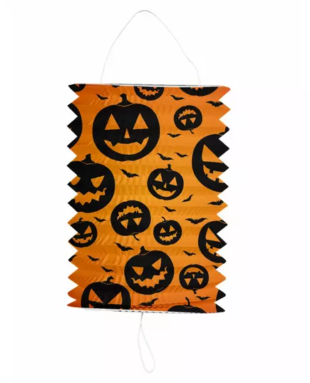Lampion citrouille Halloween 16 x 22 cm