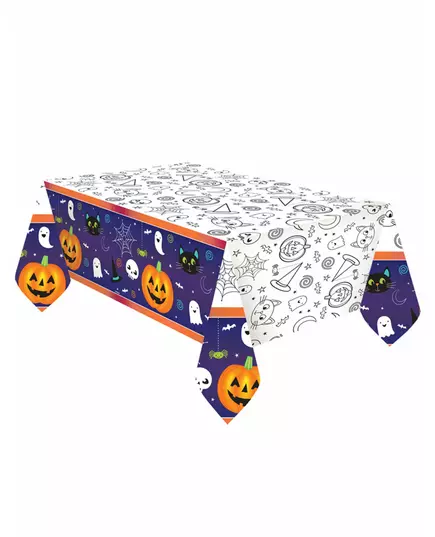 Nappe en papier Halloween Friends 1,2 x 1,8 m