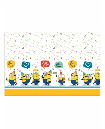 Nappe en plastique Minions™ 120 x 180 cm