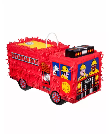 Piñata camion de pompier 43 x 24 cm