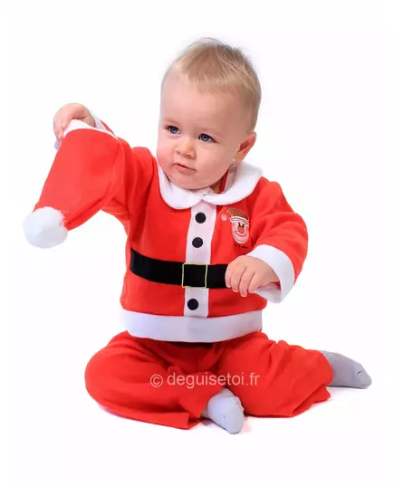 Kerstmankostuum voor baby's