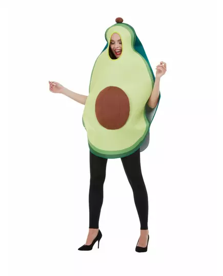 Vermomming groene avocado voor volwassenen