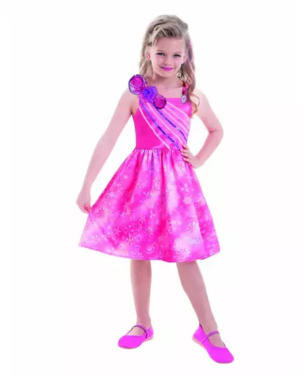 Roze Barbie™ jurk voor meisjes