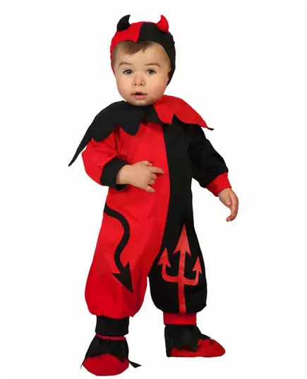 Déguisement bébé diablotin garçon, Taille: 6–12 mois