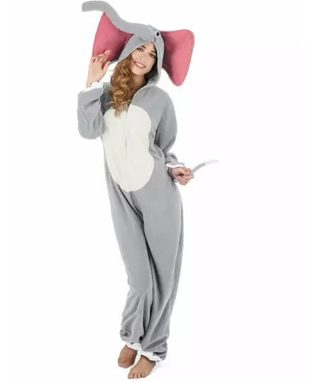 Déguisement éléphant gris femme