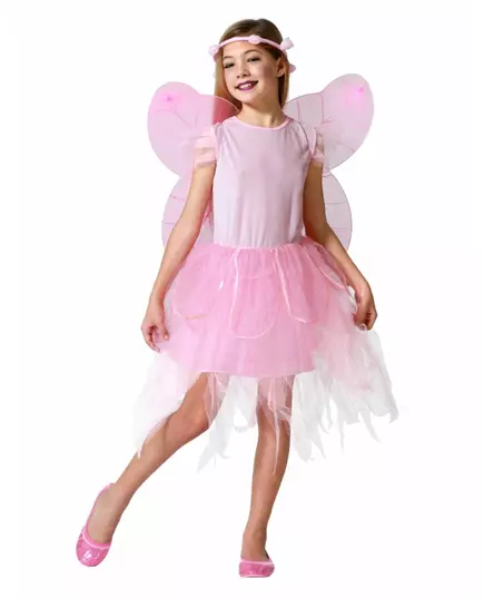 Déguisement fée rose pale fille