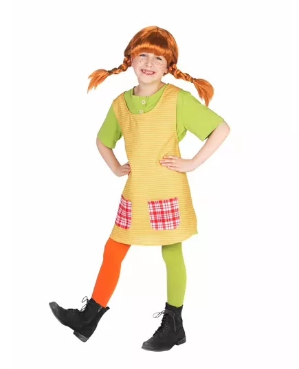 Déguisement Fifi Brindacier™ fille, Taille: 3–4 ans (98–104 cm)