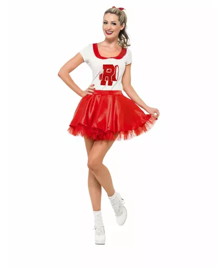 Déguisement Grease Cheerleader™ femme, Taille: Small
