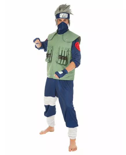 Déguisement Kakashi Hatake Naruto™ homme, Taille: Large
