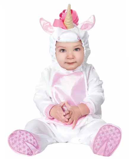 Eenhoorn kostuum voor baby's - Klassiek, Maat: 0–6 maanden (58–66 cm)