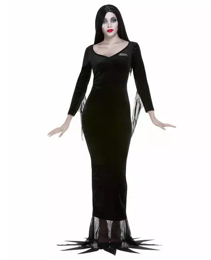 Morticia Addams Family™ kostuum voor dames, Maat: Large