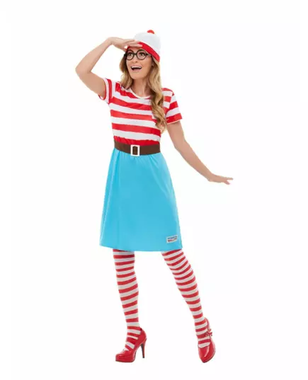 Déguisement Où est Charlie™ luxe femme, Taille: X-Small