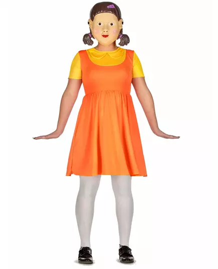 Kostuum moordenaarspop voor vrouwen, Maat: Large/X-Large