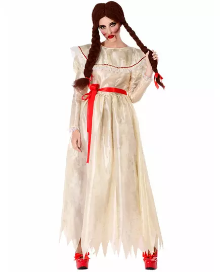 Déguisement poupée vintage maléfique femme