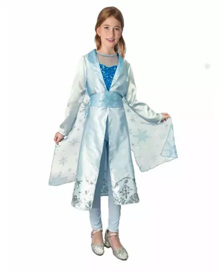 Déguisement Princesse bleue grand nord fille, Taille: 3–4 ans (92–104 cm)