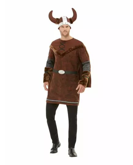 Vermomming als Viking barbaar voor mannen, Maat: X-Large