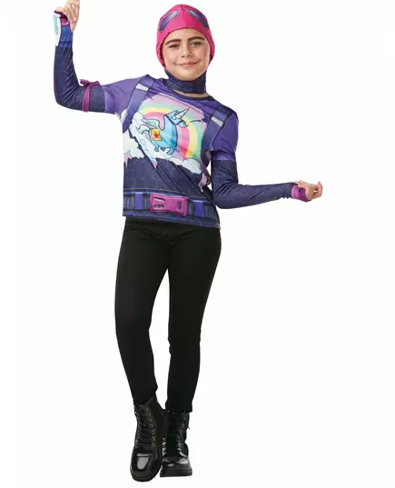 Brite Bomber Fortnite™ t-shirt en muts voor tieners