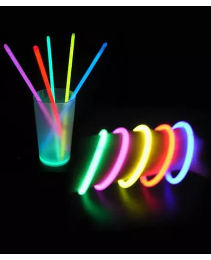 Set 100 lichtgevende armbanden