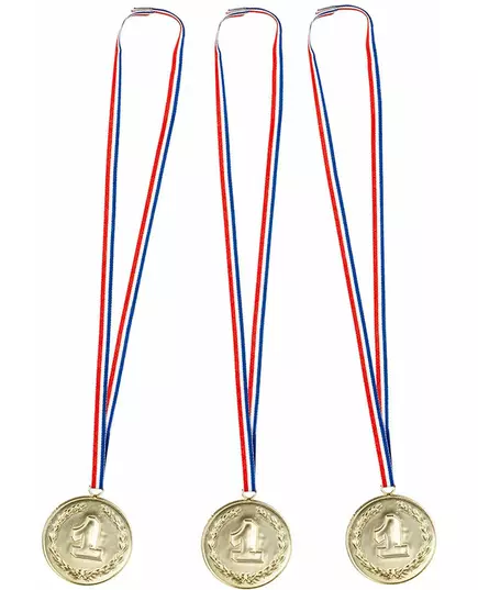 3 Nummer 1 medaillons
