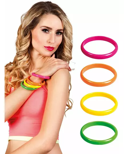 4 fluo armbanden
