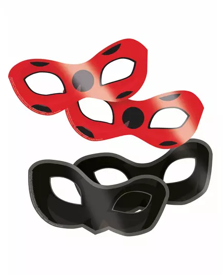 8 Masques en carton Ladybug™