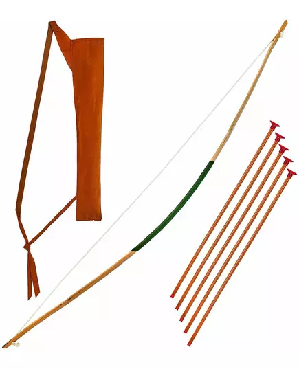 Arc avec étui et fléchettes 100 cm
