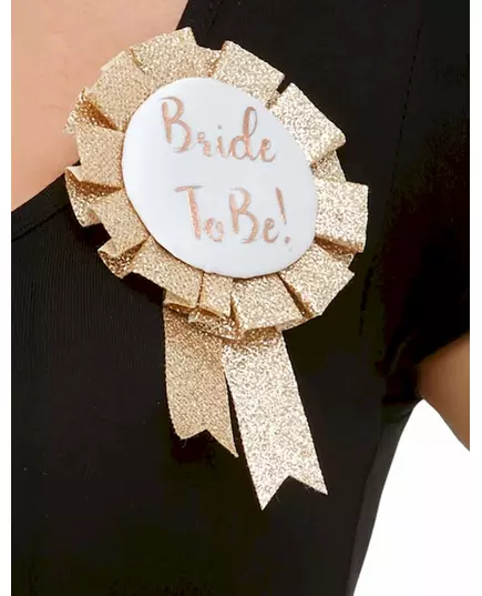 Badge Bride to be doré