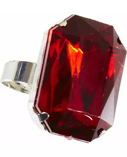 Bague pierre rouge femme Halloween