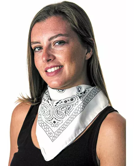 Witte bandana voor volwassenen