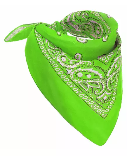 Bandana vert fluo adulte