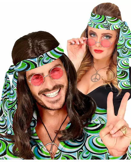 Bandeau années 70 waves adulte