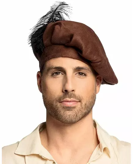 Middeleeuwse baret voor volwassenen