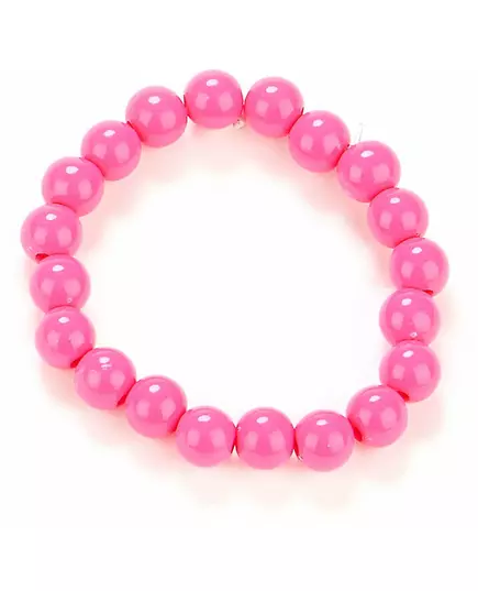Bracelet perles rose adulte