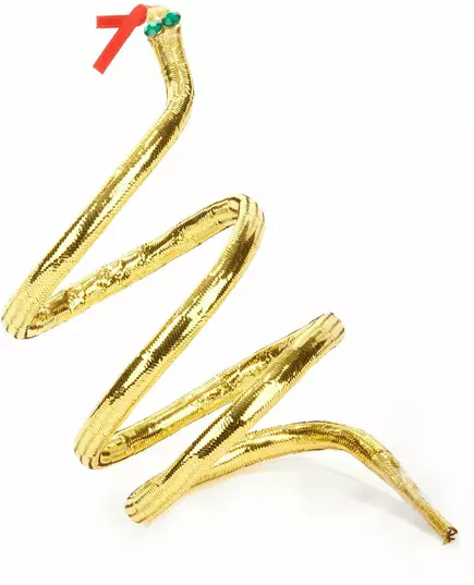 Goudkleurige slang armband