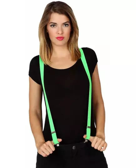 Groene bretels voor volwassen