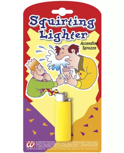 Fop aansteker met water spuit